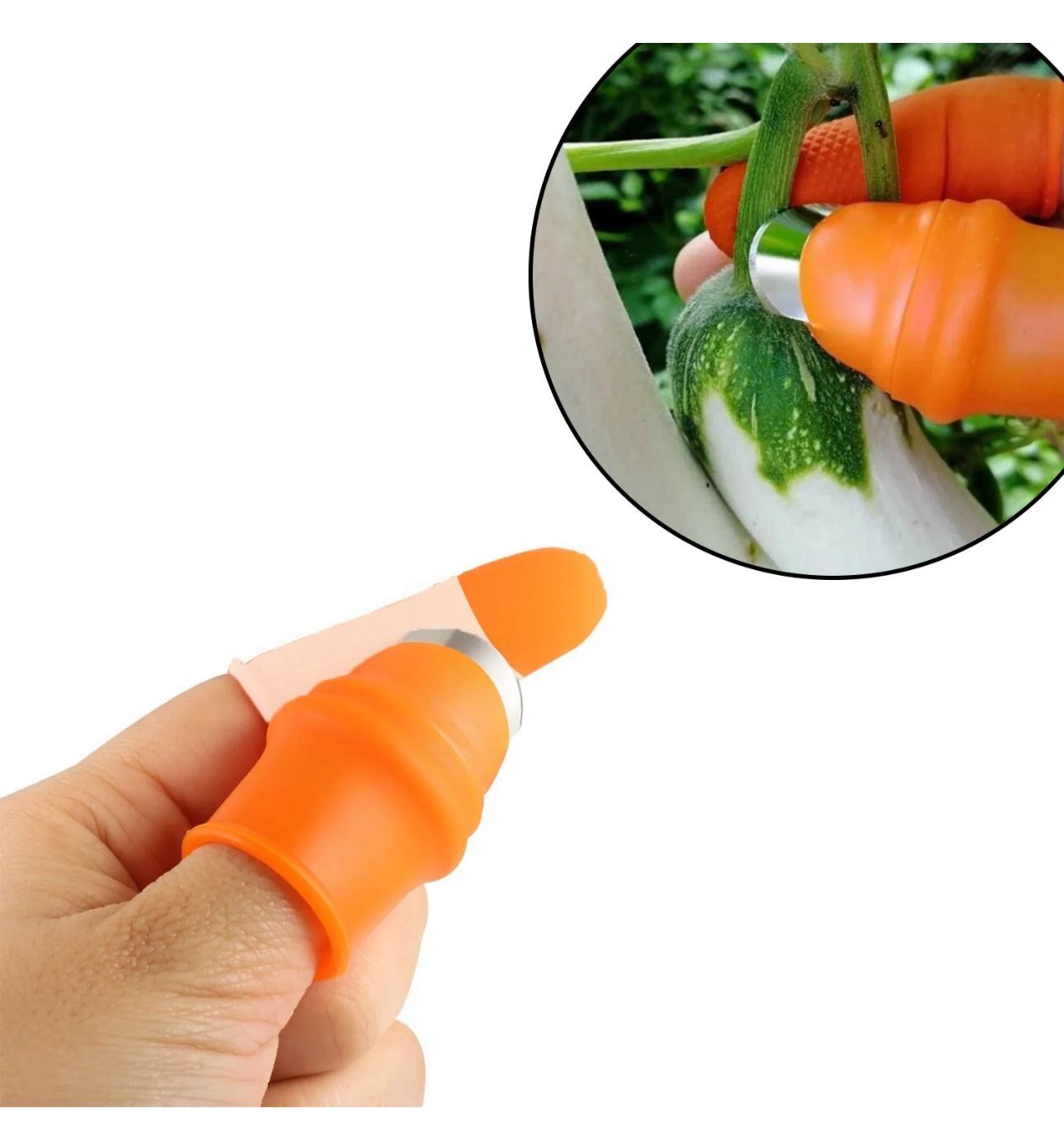 Vegetable Thumb Cutter & Tool With Effective Sharp Cutting Blade System